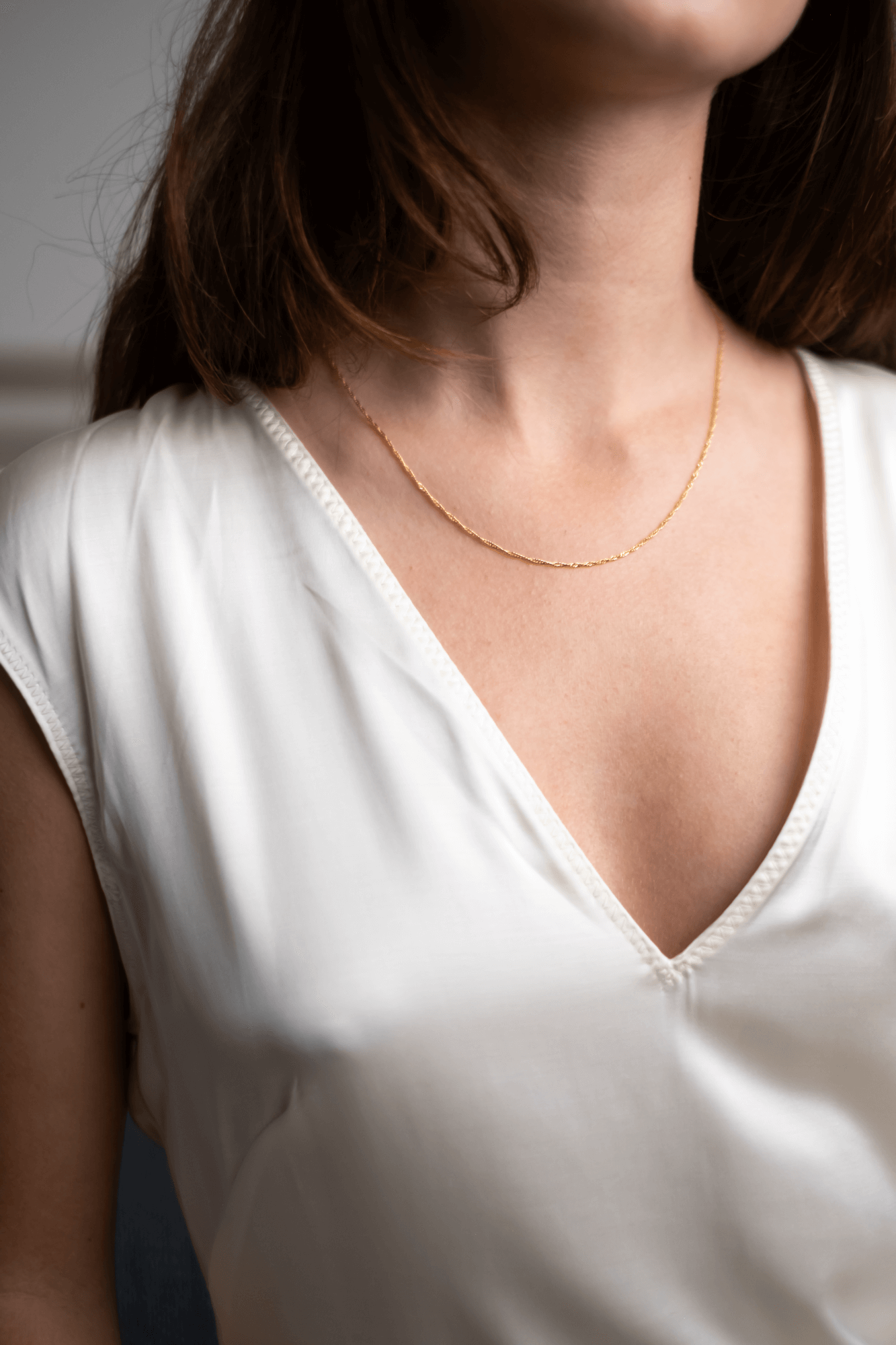 Singapore Chain Necklace – by CHORÉL