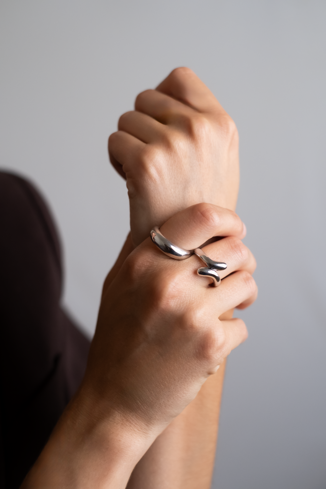 Harlow Silver Ring – by CHORÉL