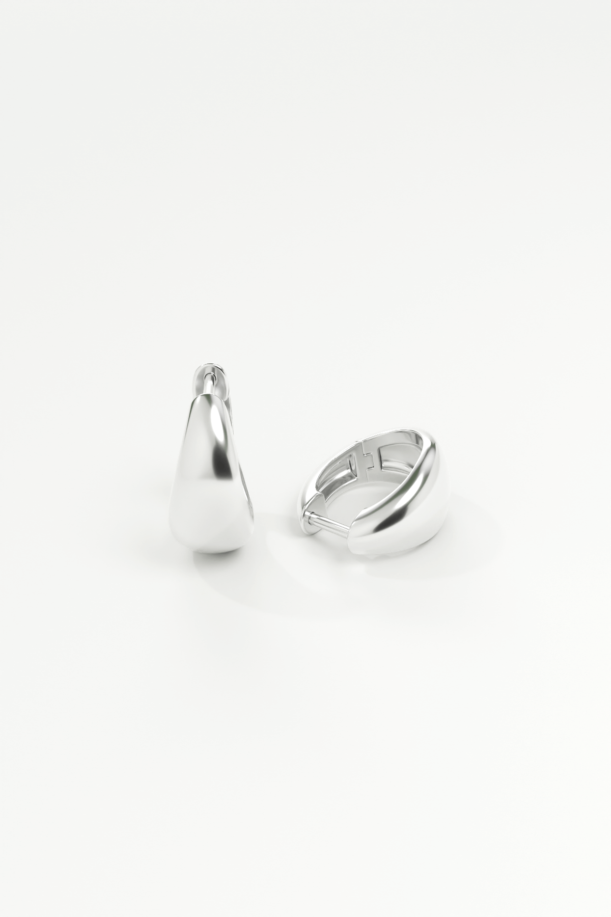 Noelle Petite Silver Earrings – by CHORÉL