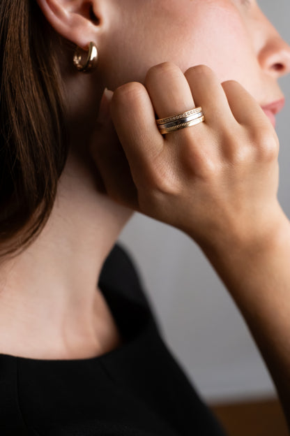 Celeste Ring on Hand