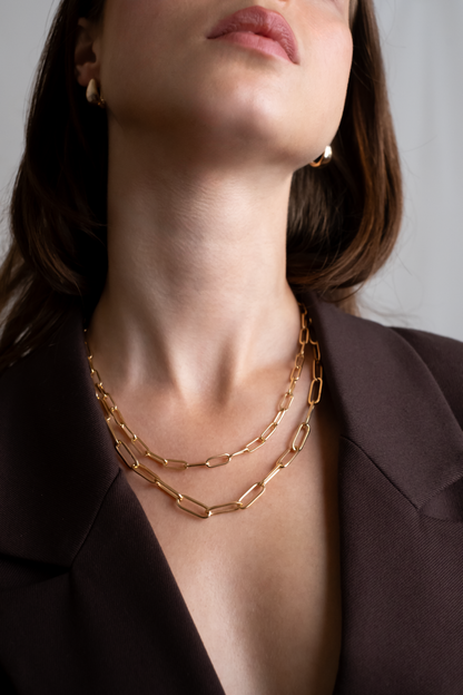 Petite Paperclip Chain – by CHORÉL