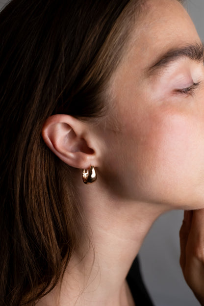 Noelle Bold Gold Earrings