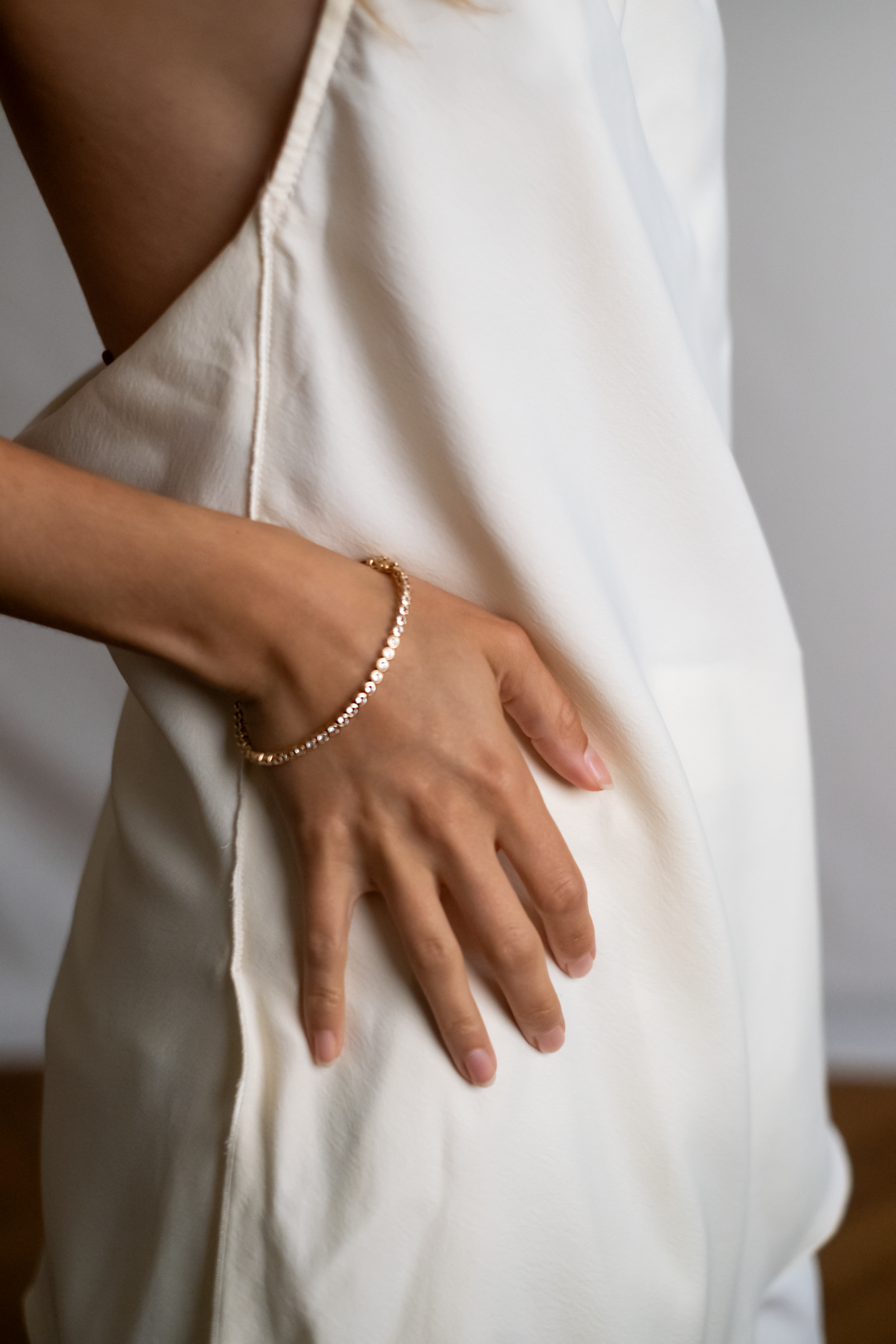 Nüe Gold Tennis Bracelet