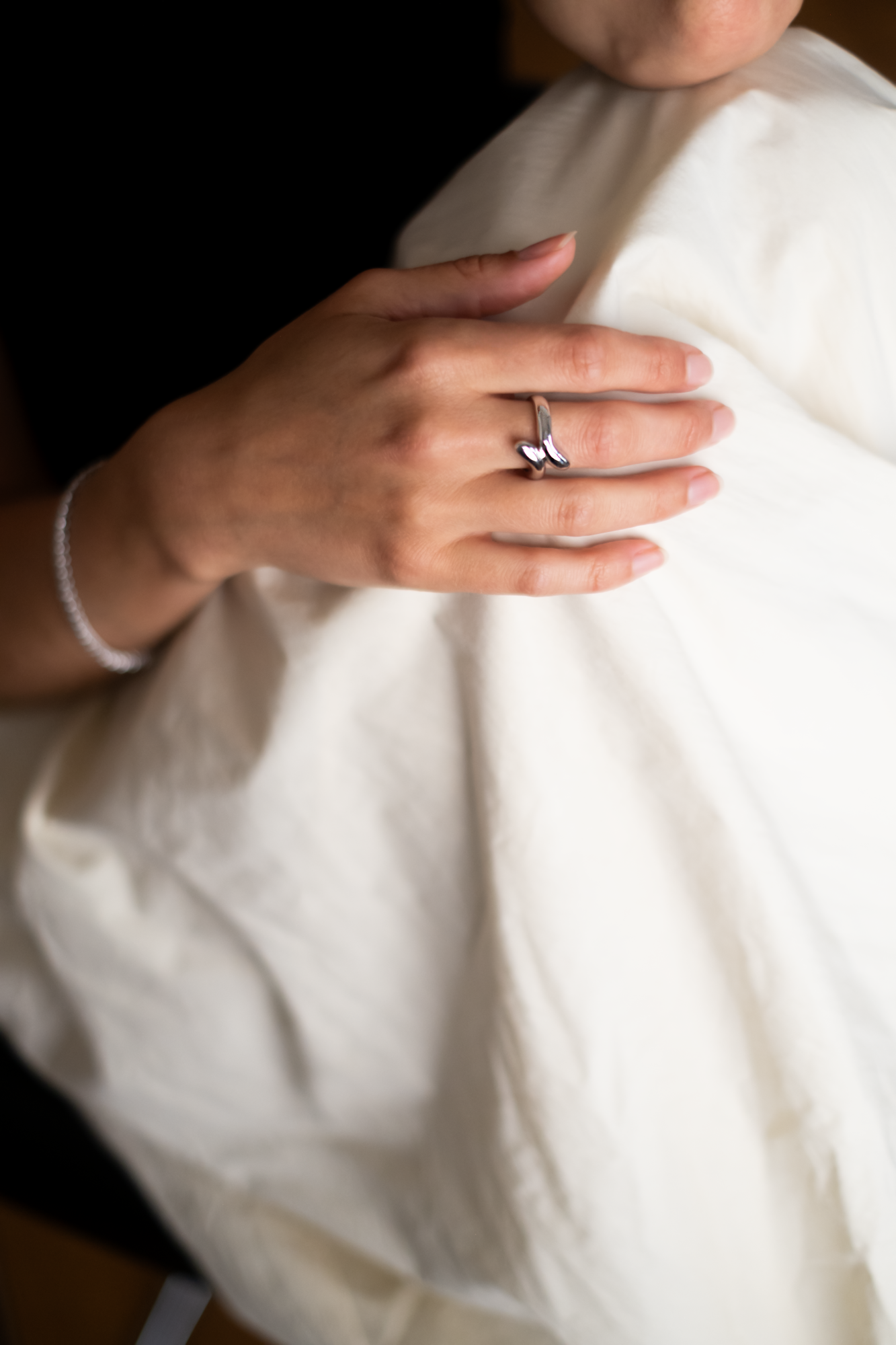 Elle Silver Ring