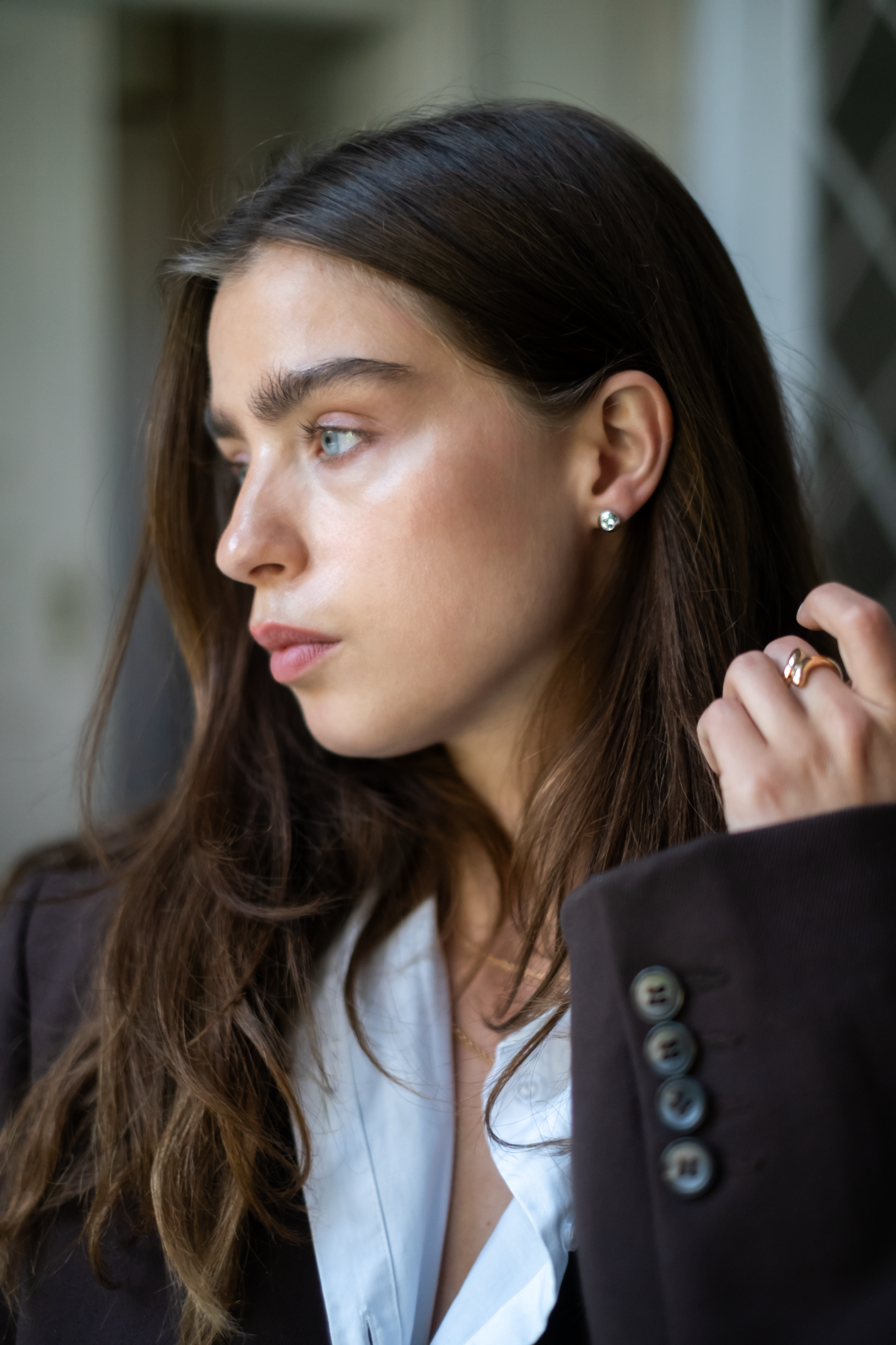 Noa Silver Earrings