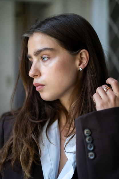 Noa Silver Earrings