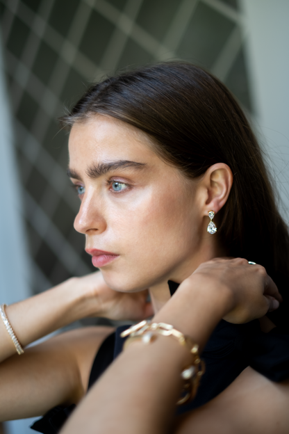 Aurora Sapphire Earrings