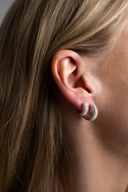 Cornelia Bold Silver Earrings