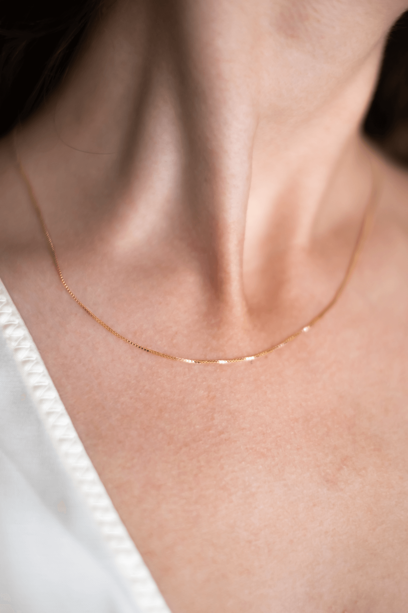 Box Chain Necklace – by CHORÉL