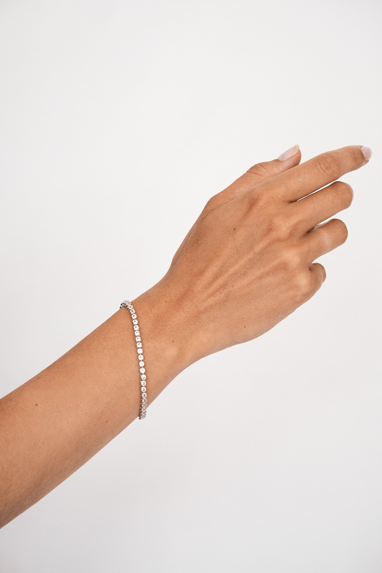Nüe Silver Tennis Bracelet