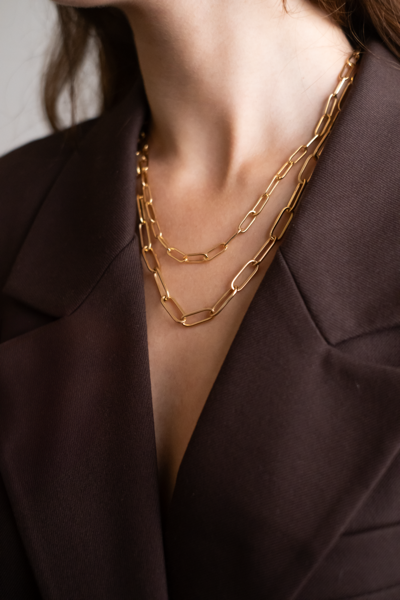 Petite Paperclip Chain – by CHORÉL