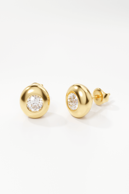 Noa Gold Earrings – by CHORÉL