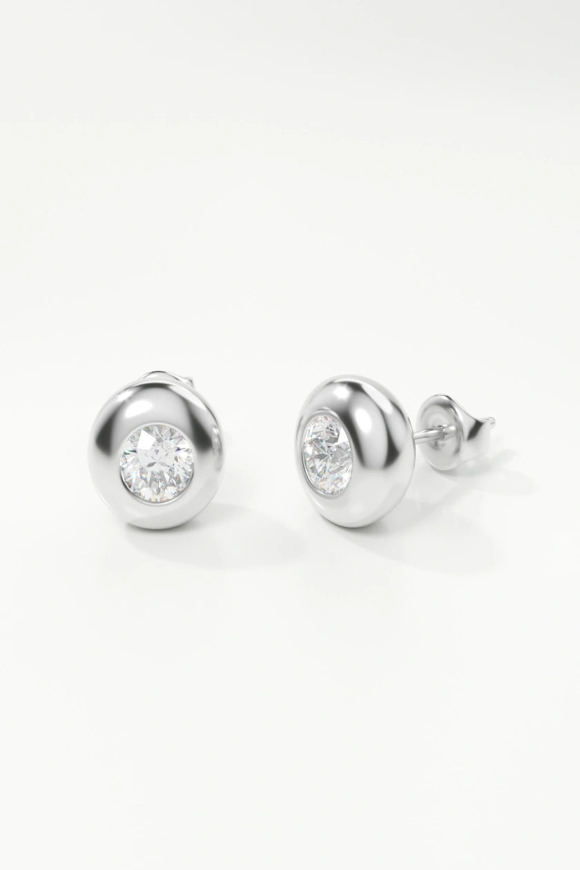 Noa Silver Earrings – by CHORÉL