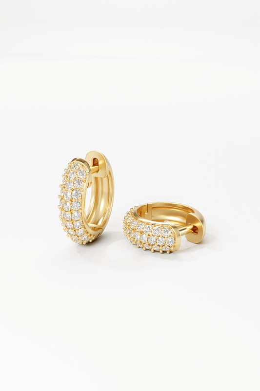 Cornelia Bold Gold Earrings – by CHORÉL