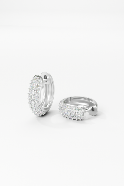 Cornelia Bold Silver Earrings
