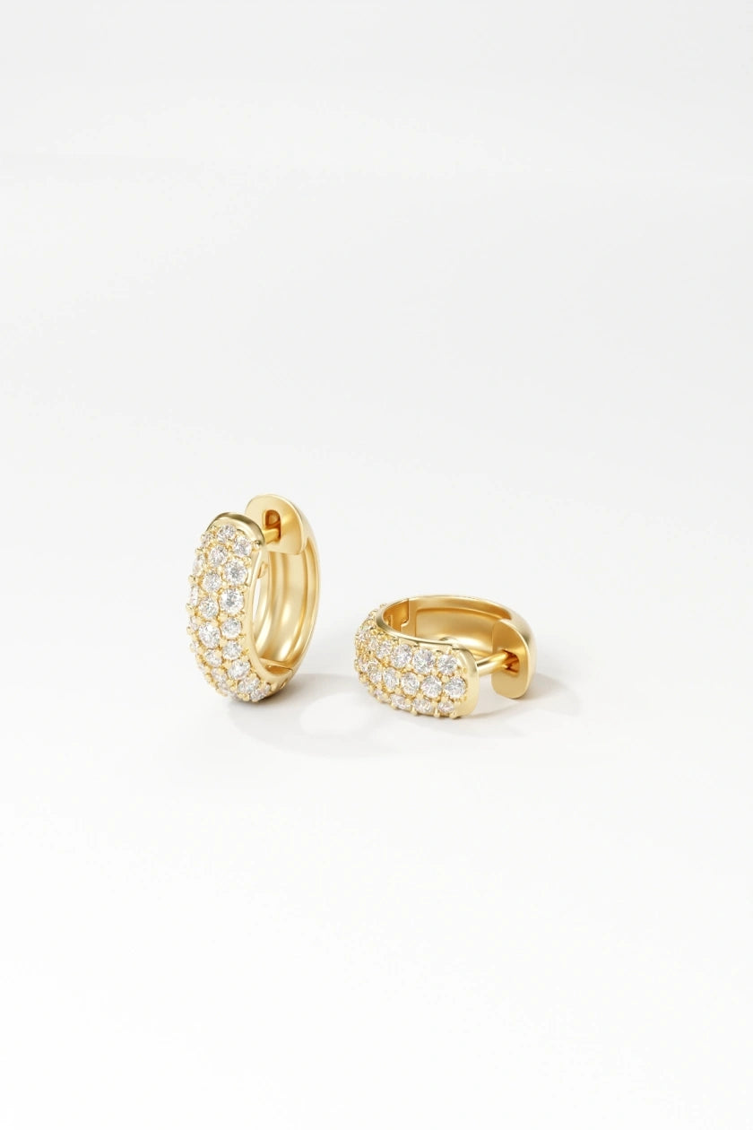 Cornelia Petite Gold Earrings – by CHORÉL