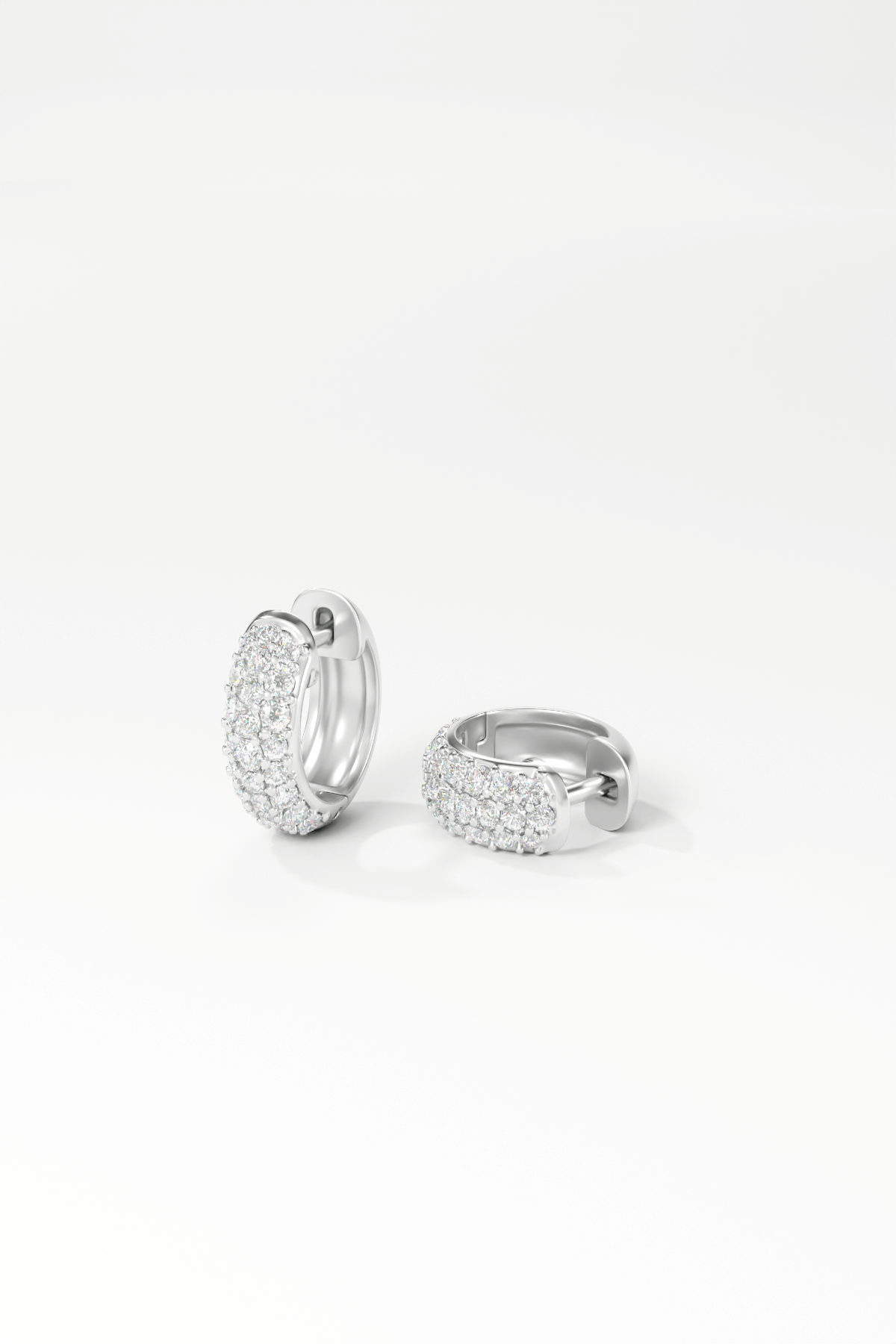 Cornelia Petite Silver Earrings – by CHORÉL