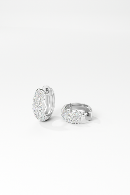 Cornelia Petite Silver Earrings