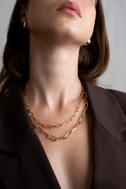 Chunky Paperclip Chain | By CHORÉL