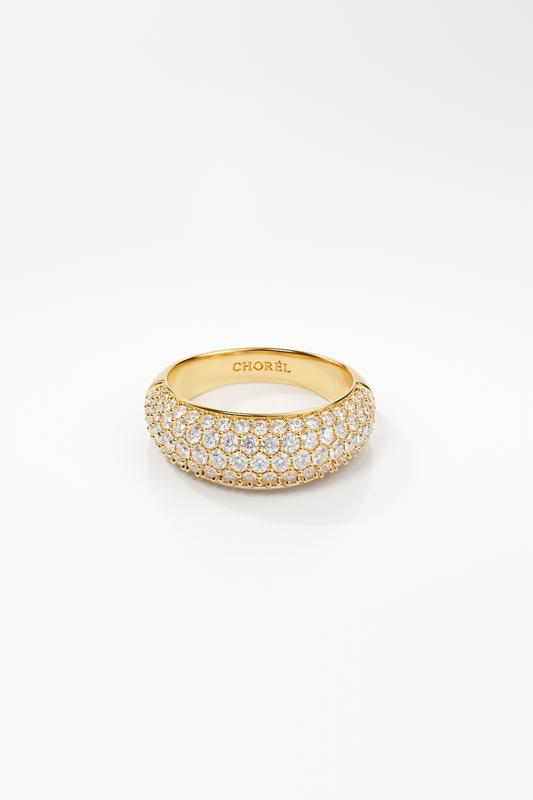 Claire Sapphire Gold Ring