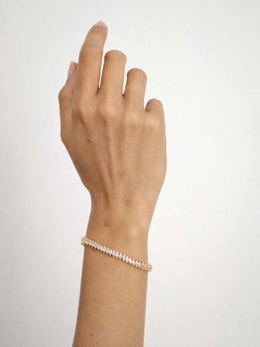 Marigold Tennis Bracelet
