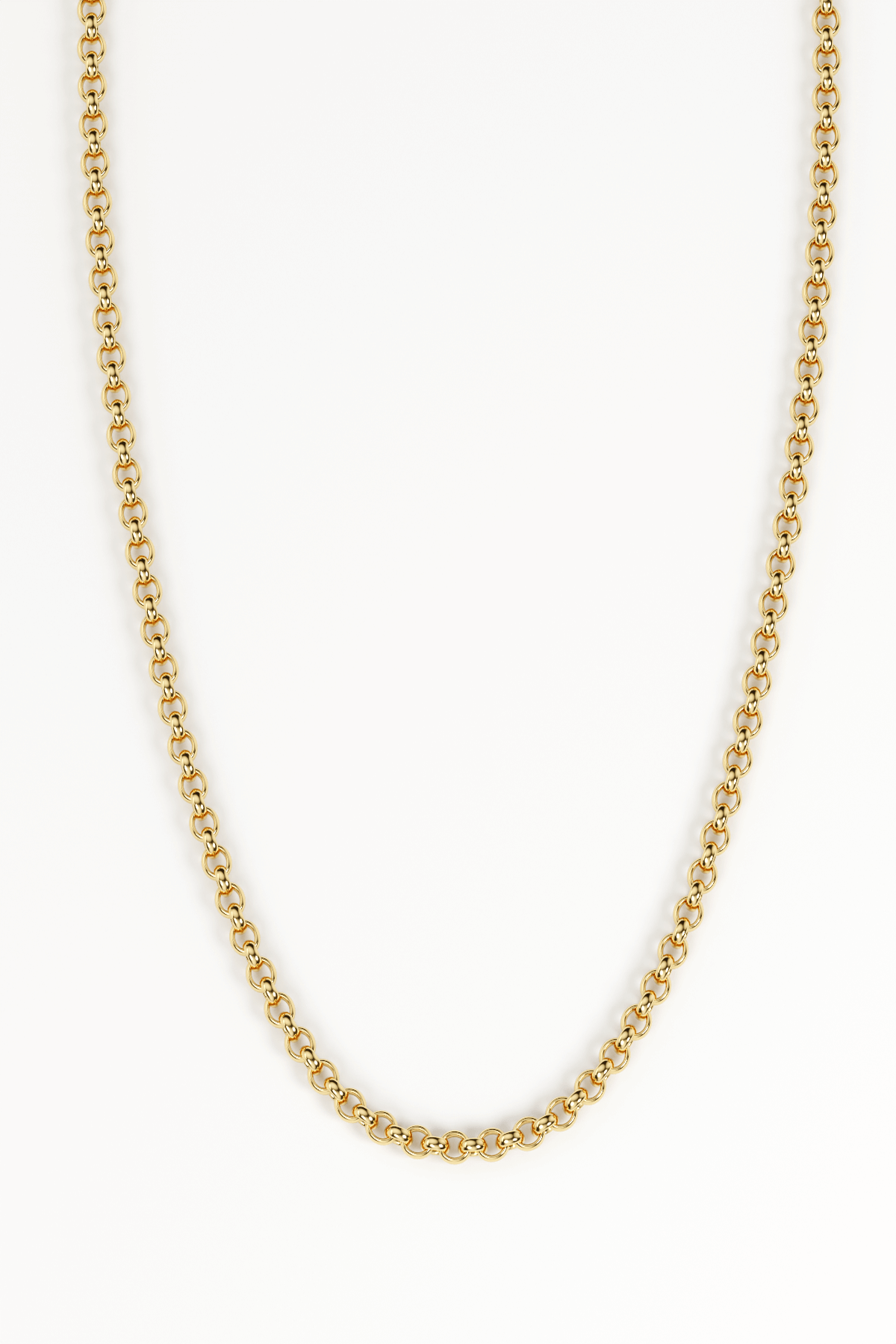 Rolo Link Chain Necklace – by CHORÉL